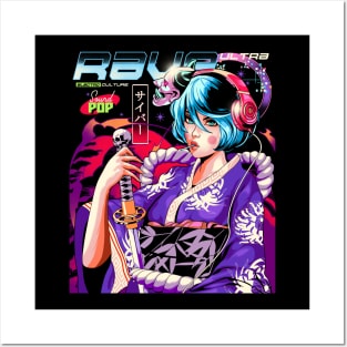 Rave Pop Geisha Posters and Art